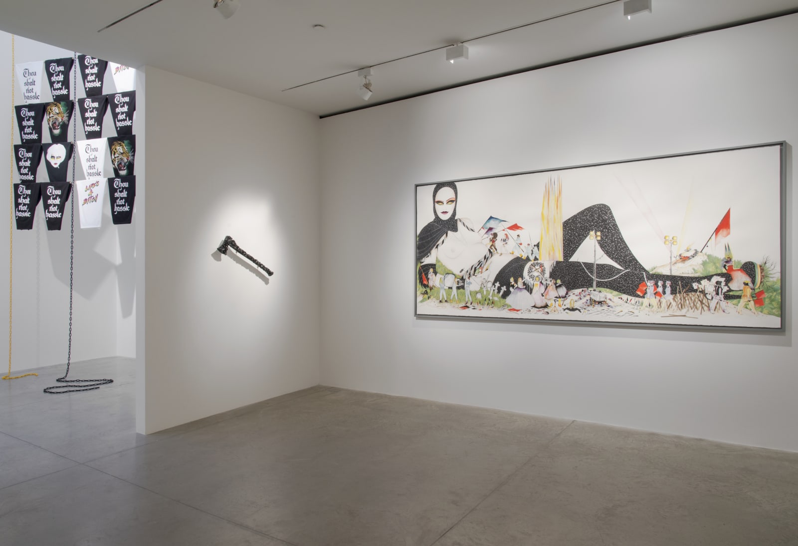 Jen Ray: Deep Cuts Installation View, Albertz Benda, 2015