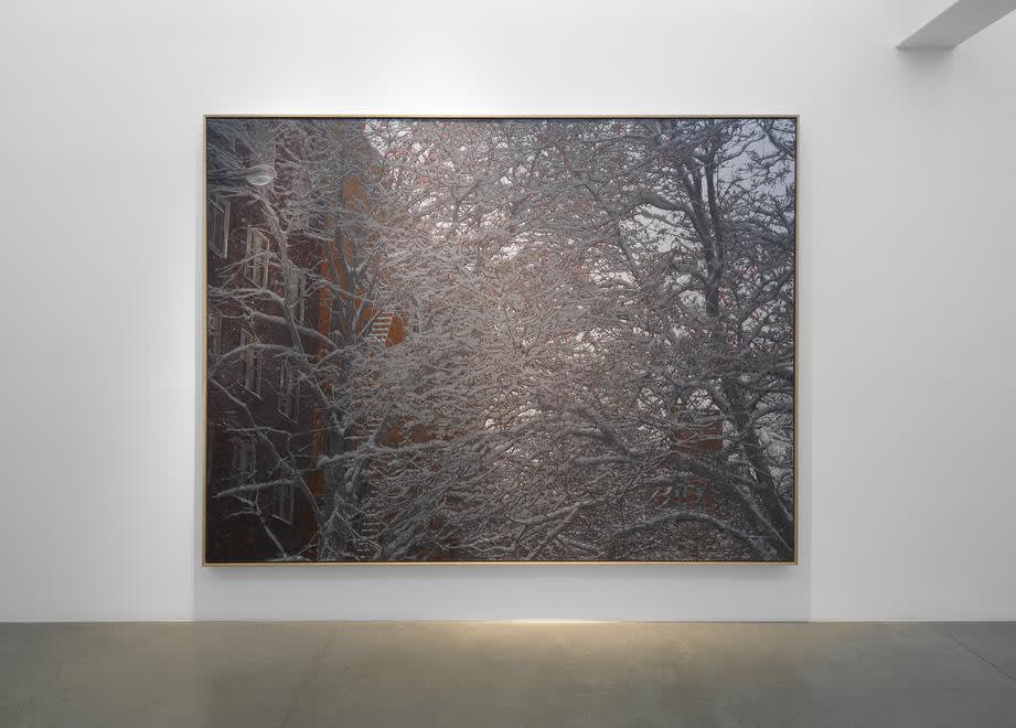 Ena Swansea: New Paintings (installation image). Photo by Christopher Burke Studio