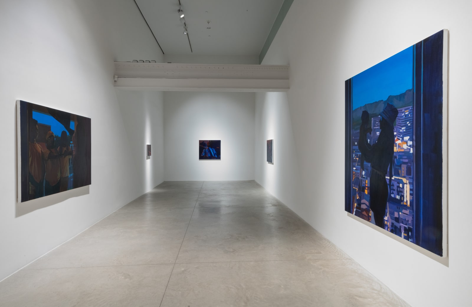 Kevin Brisco Jr.: Footsteps in the Dark. albertz benda, New York. October 13 - November 12, 2022. Photo by Adam Reich