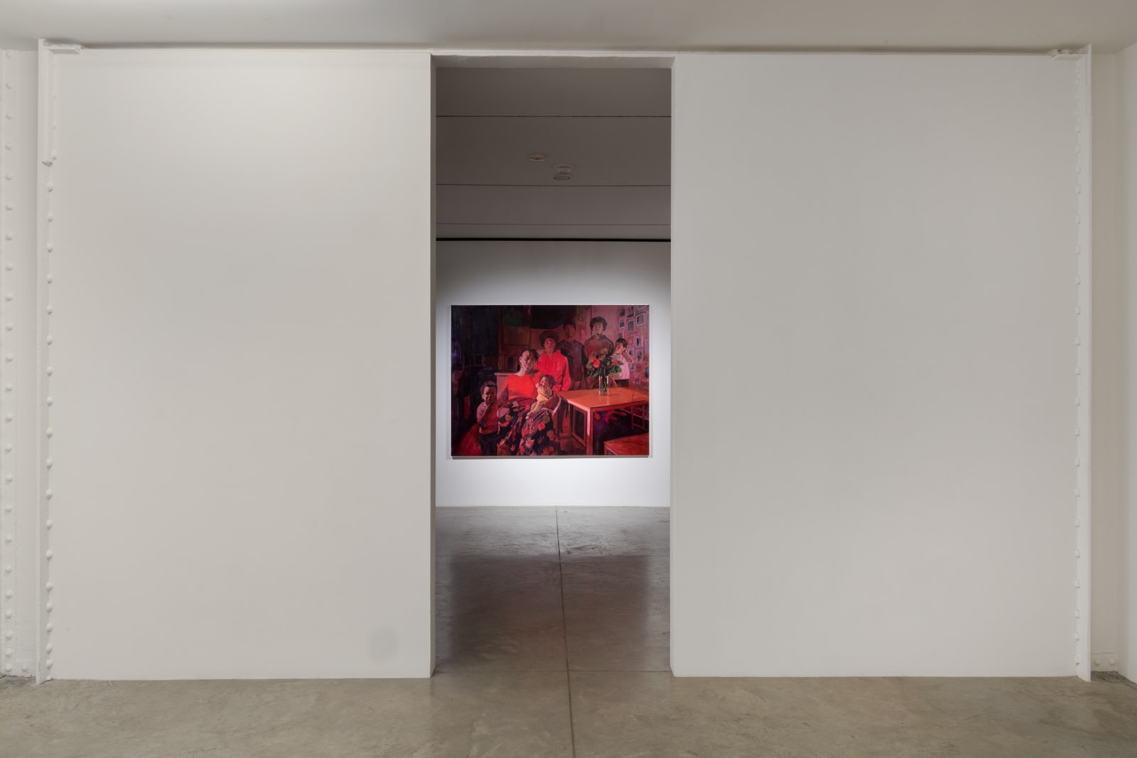 Kevin Brisco Jr.: Footsteps in the Dark. albertz benda, New York. October 13 - November 12, 2022. Photo by Adam Reich