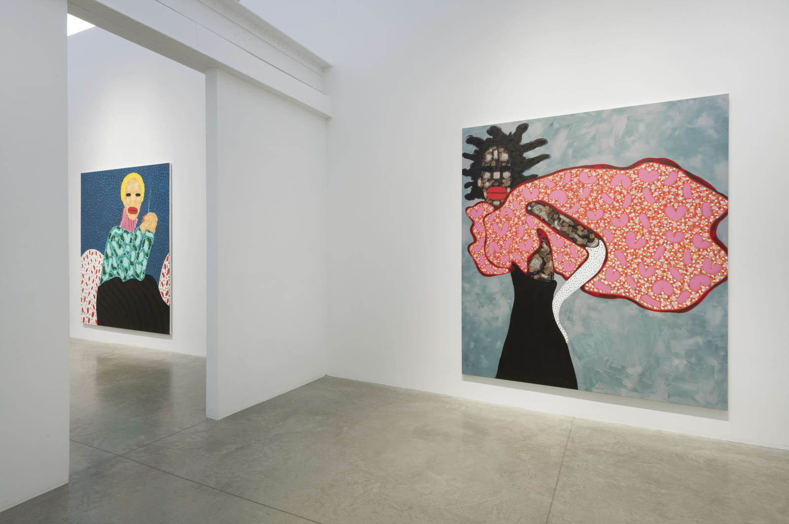 Rafael Baron: Pose. albertz benda, NY. November 17 - December 22, 2022. Photo: Adam Reich