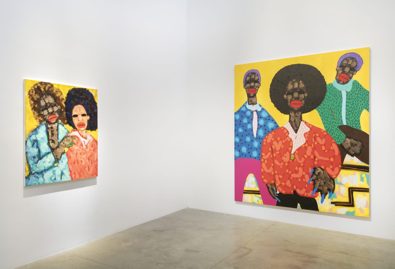 Rafael Baron: Pose. albertz benda, NY. November 17 - December 22, 2022. Photo: Adam Reich