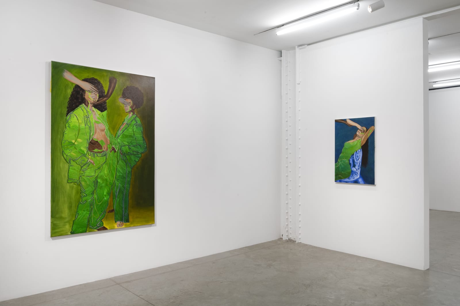 Rugiyatou Jallow: Find Her on the Trail of Truth. January 5 - February 4, 2023. albertz benda, New York. Photo: Adam Reich.
