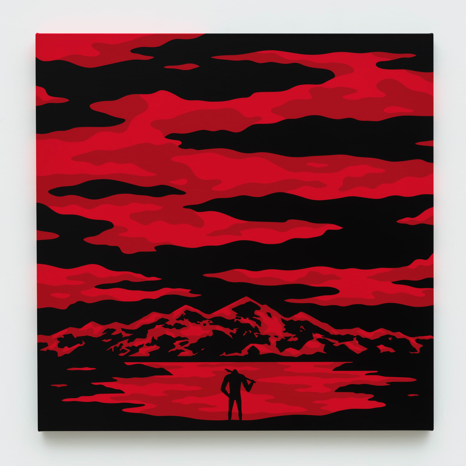 Cleon Peterson, The Setting Sun Has Come, 2022