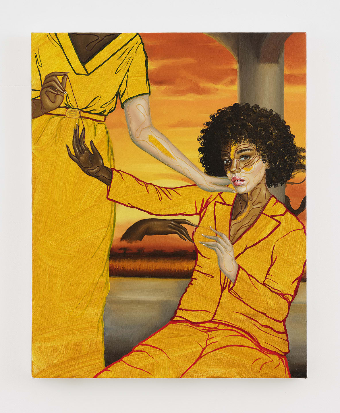 Rugiyatou Jallow, Magic under the sunset, 2024