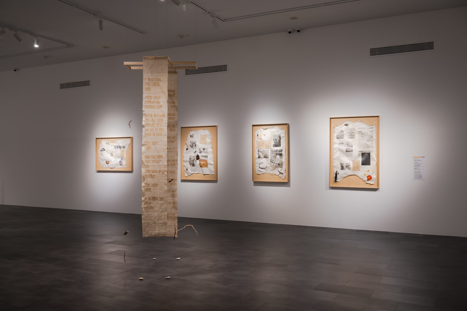 Installation view: Kang Seung Lee: The Heart of a Hand, 2023 (detail), as part of Singapore Biennale 2025: pure intention