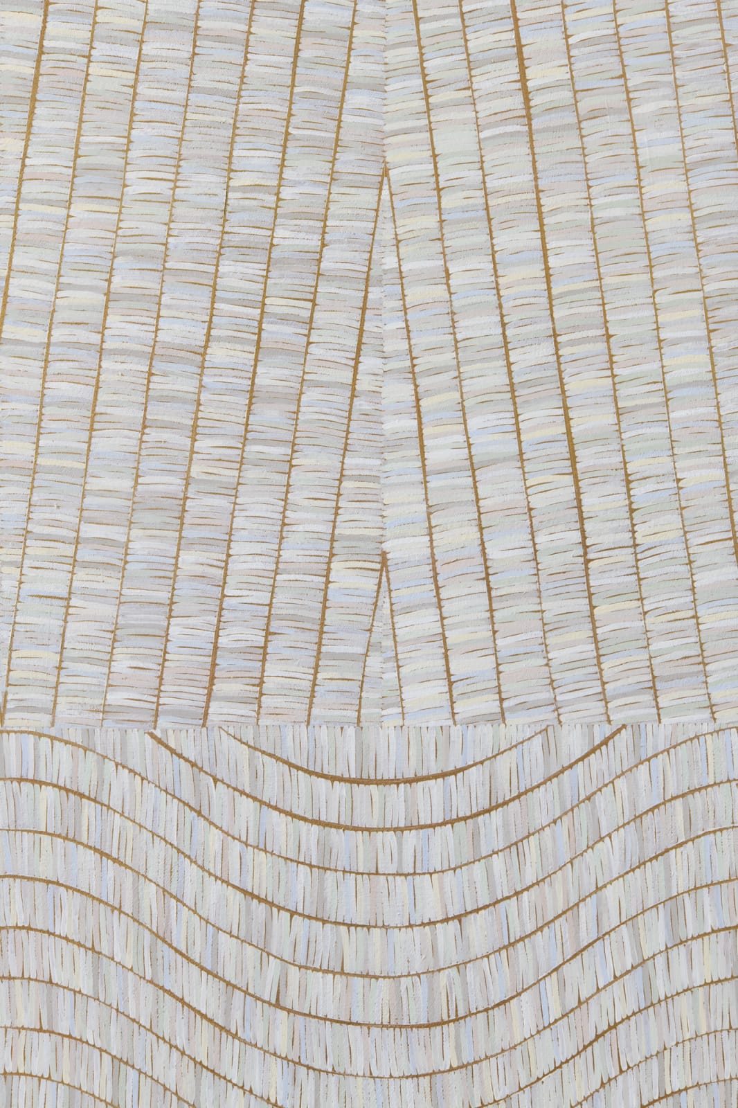 Untitled (Quiet Strength II), 2017 (detail) Acrylic on canvas 84 x 60 in (213.4 x 152.4 cm) Collection of the Denver Art Museum