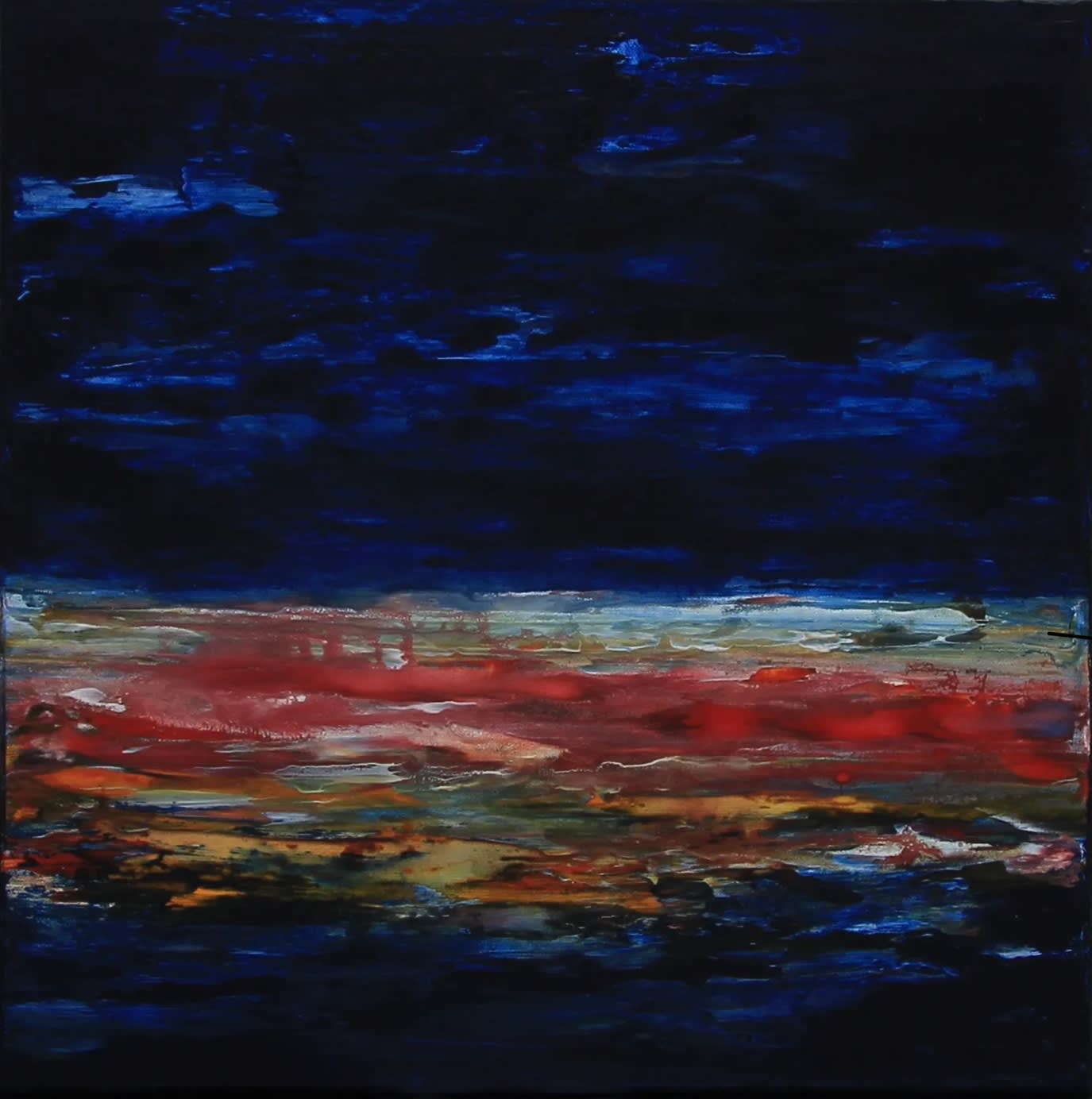 Evening Tide 2 40x40cm