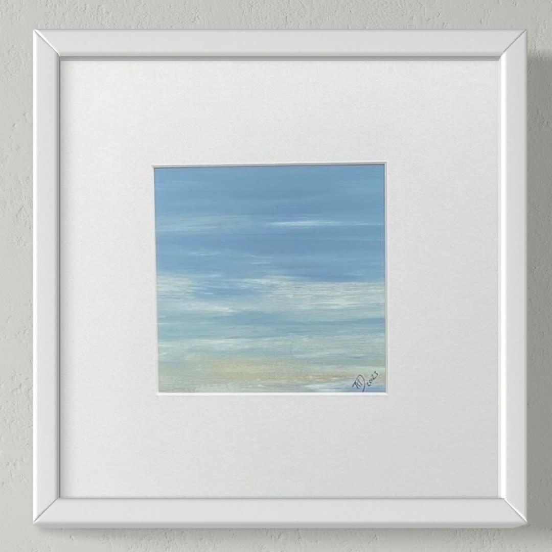 Work On Paper 2 in 30x30cm Frame
