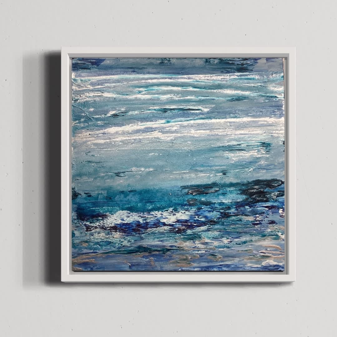 32x32cm Every Cloud Framed
