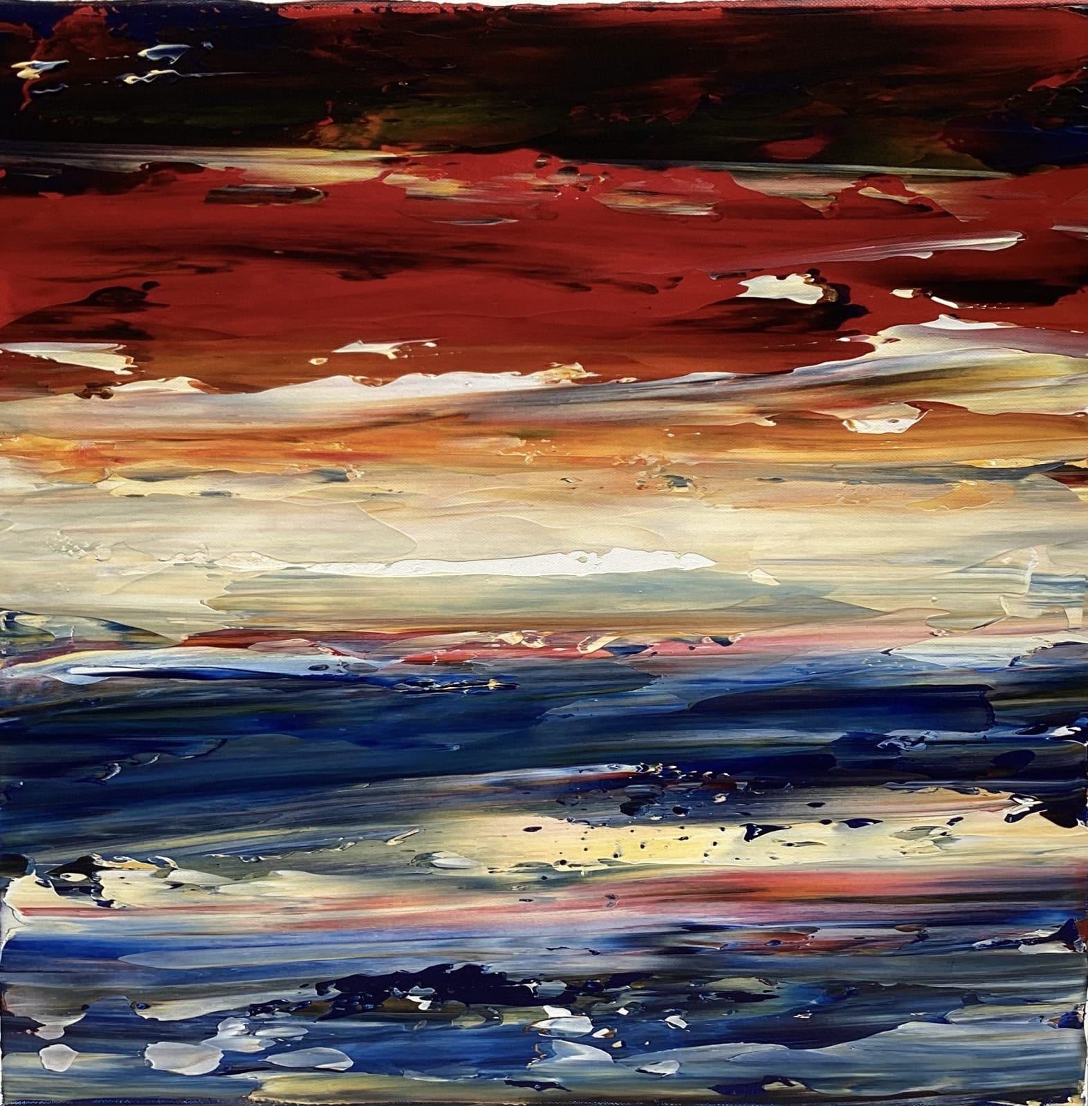 50x50cm Evening Light 1