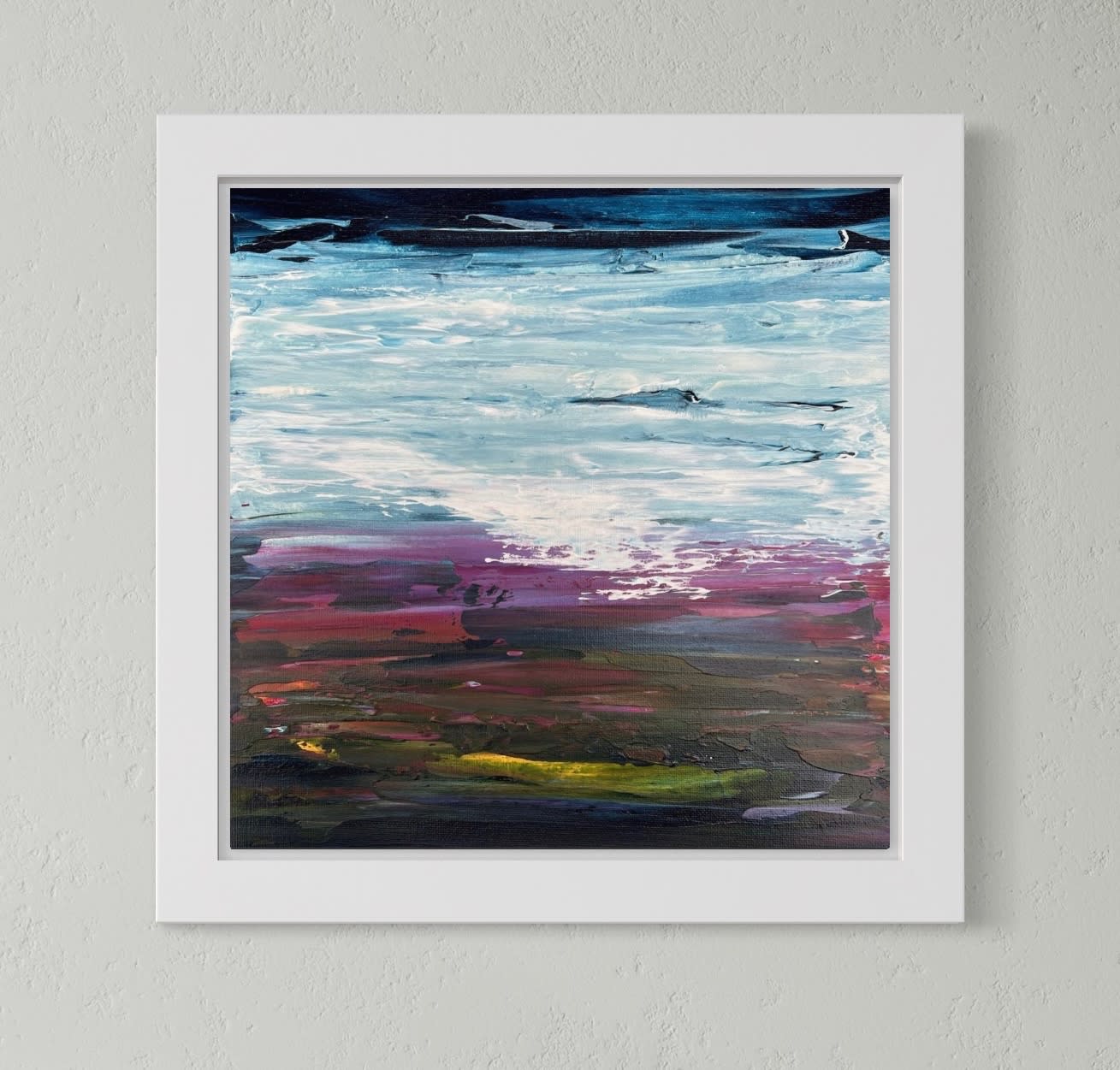 30x30 cm Coastal 1 Framed