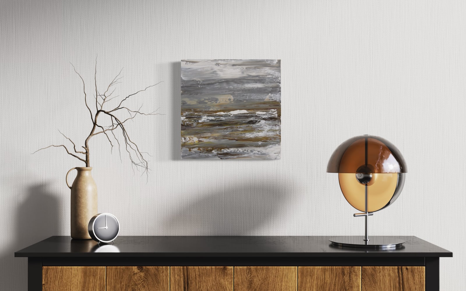 40x40cm Winter Shore 2