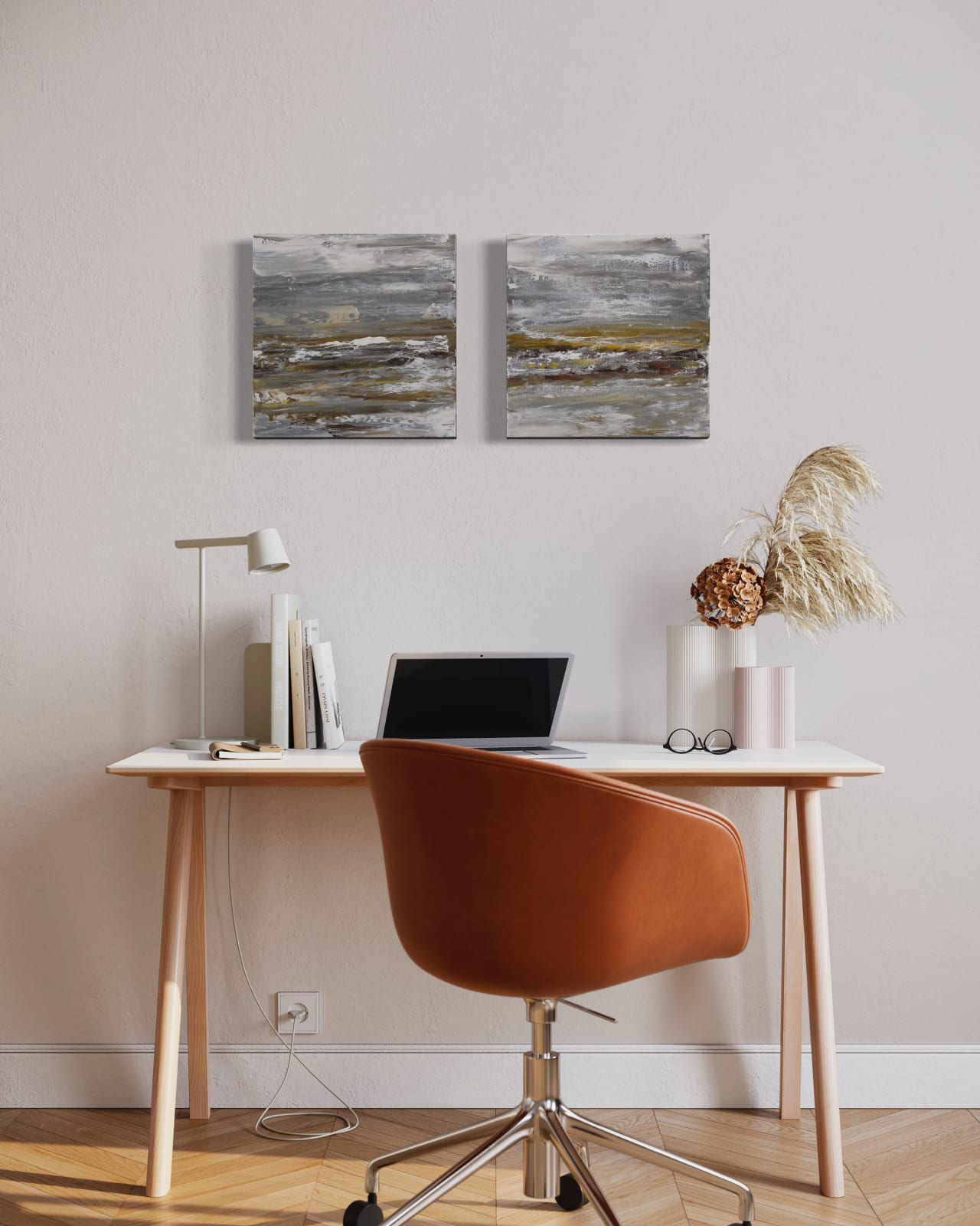 40x40cm Winter Shore 2