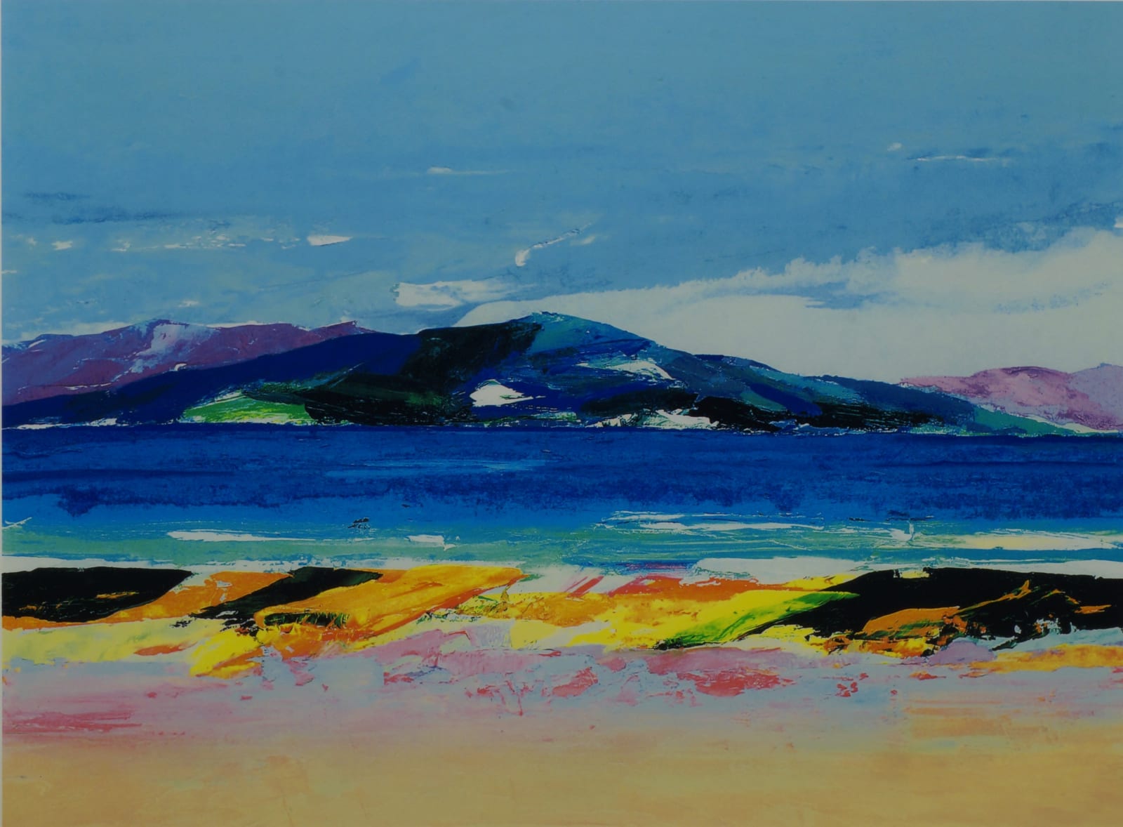 Donald Hamilton Fraser RA, Western Crete, 1996