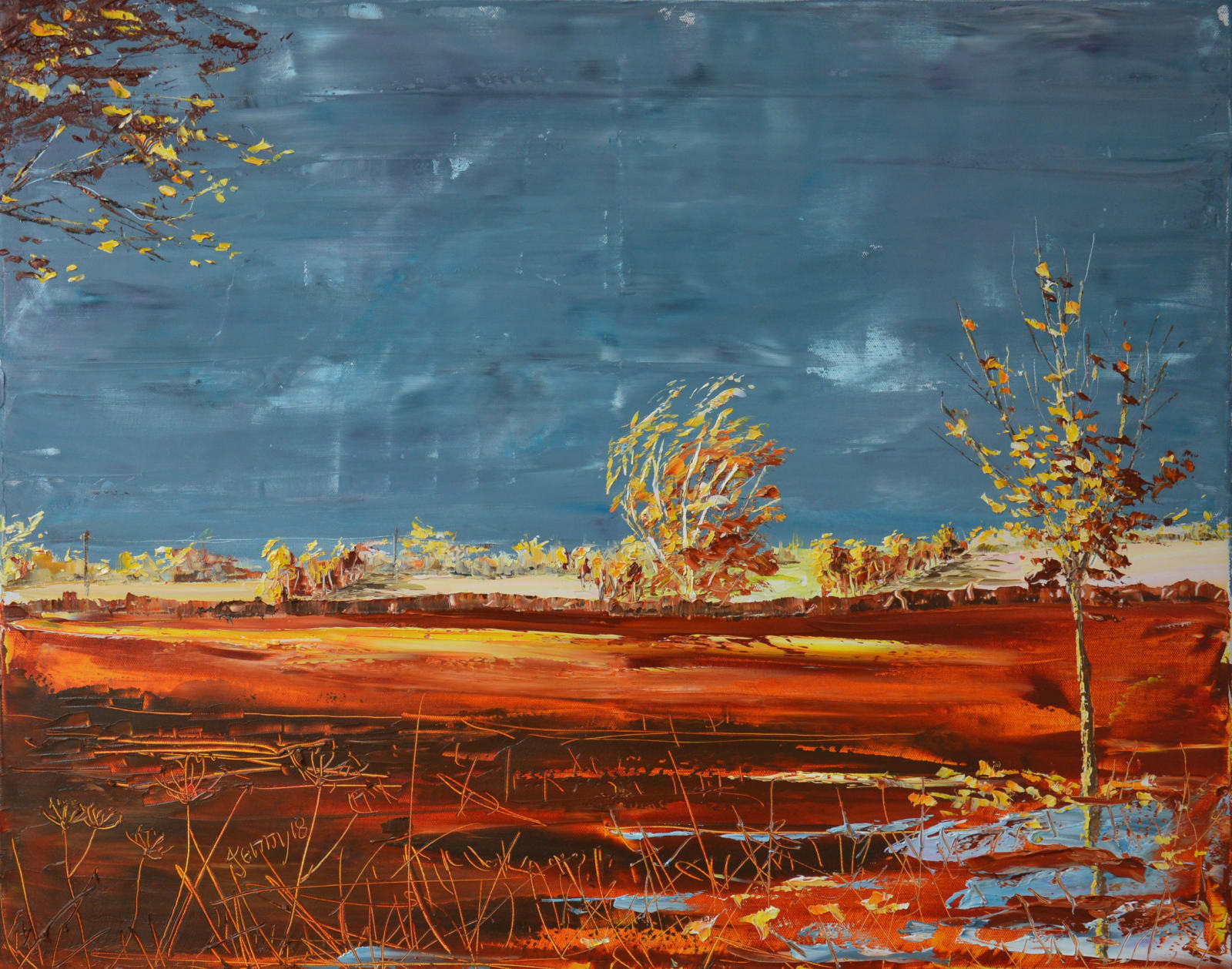 Jenny Wilson, November on Fire