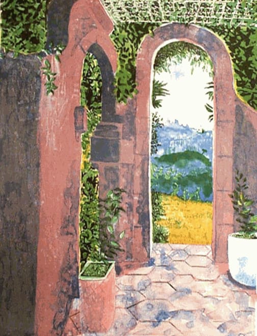 Patrick Procktor RA , Corfu , 1989