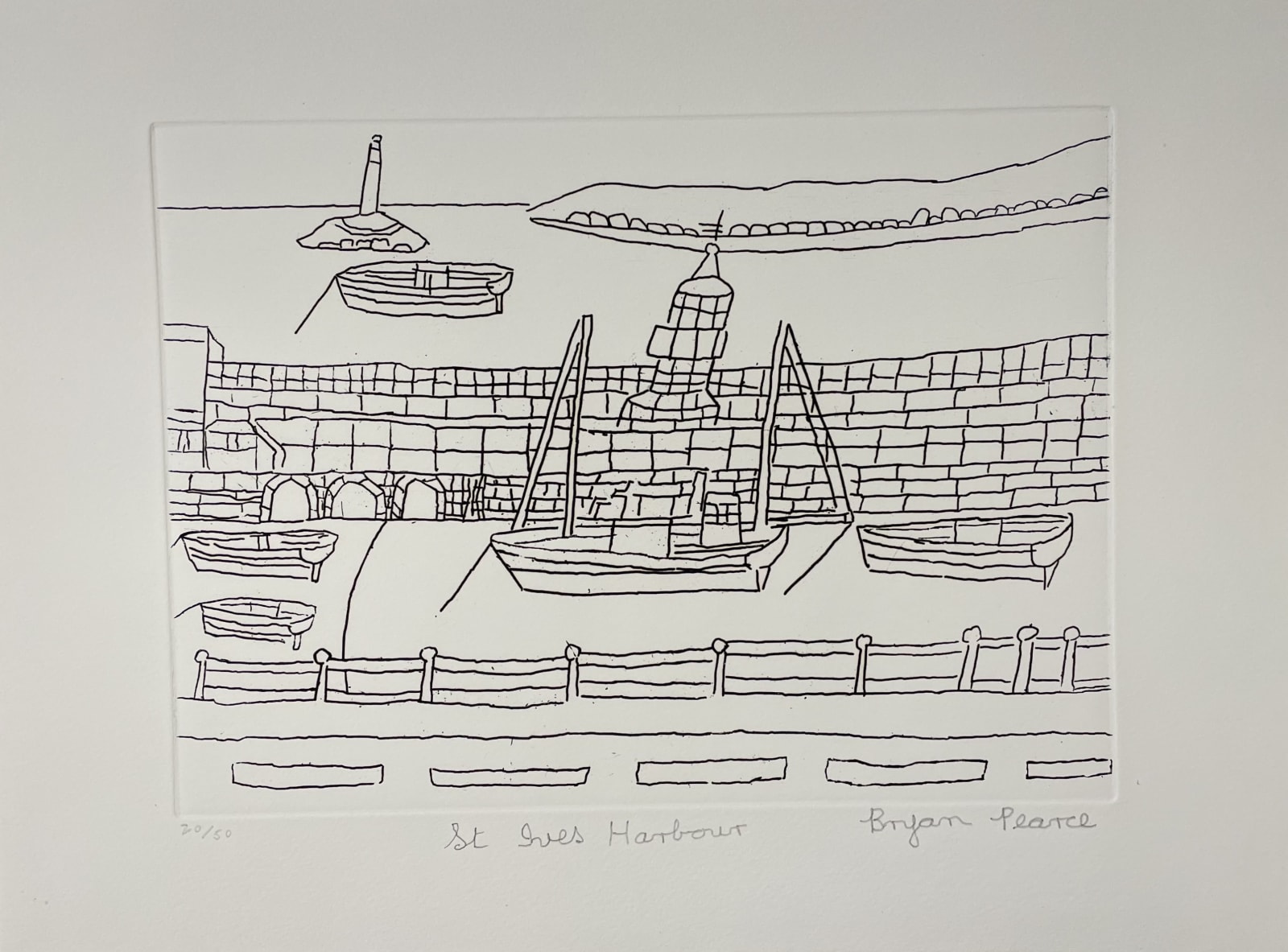 Bryan Pearce, St Ives Harbour , 2007