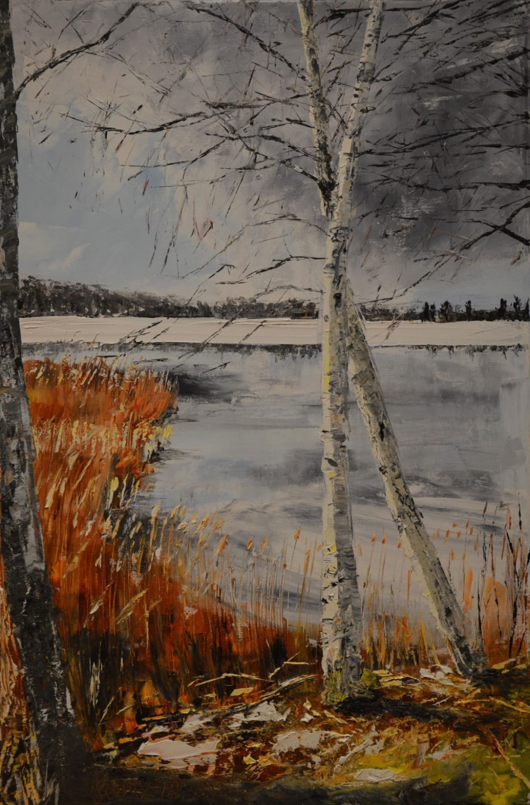 Jenny Wilson, Birches, Lakes and The First Day of Spring, 2019