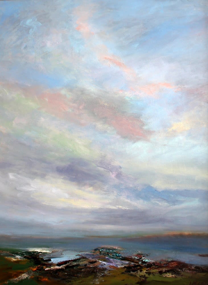 Lynda Minter , Light suddenly, Inishowen, 2019