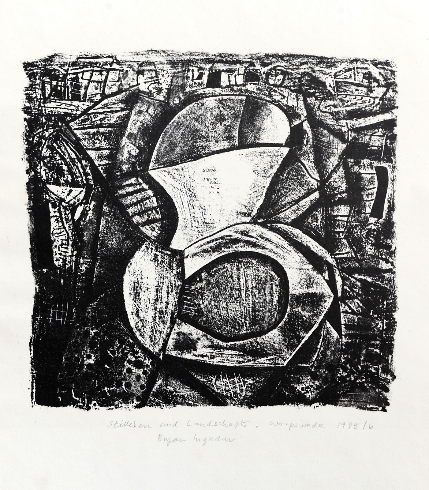 Bryan Ingham, Stilleben und Landschaft , 1985/6