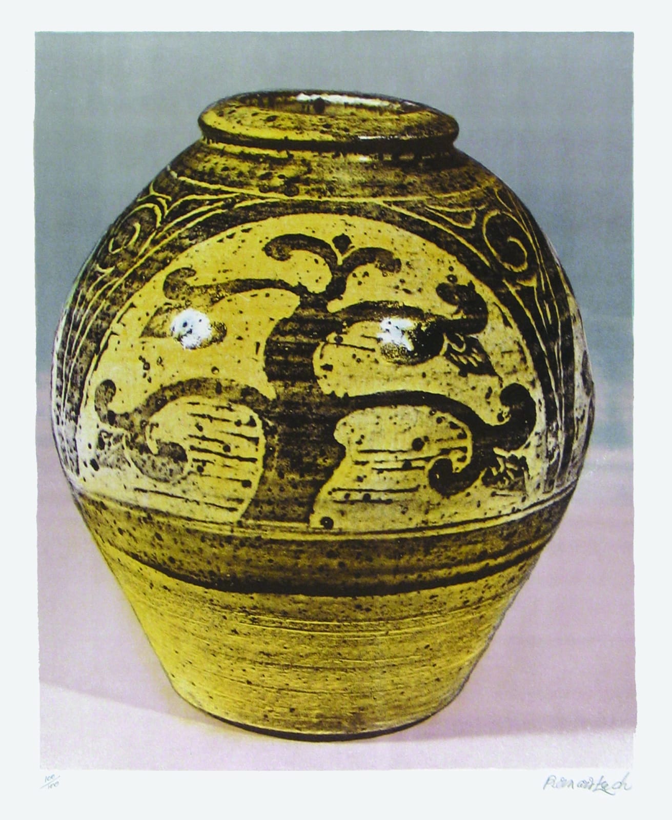 Bernard Leach, Tree Jar, 1974