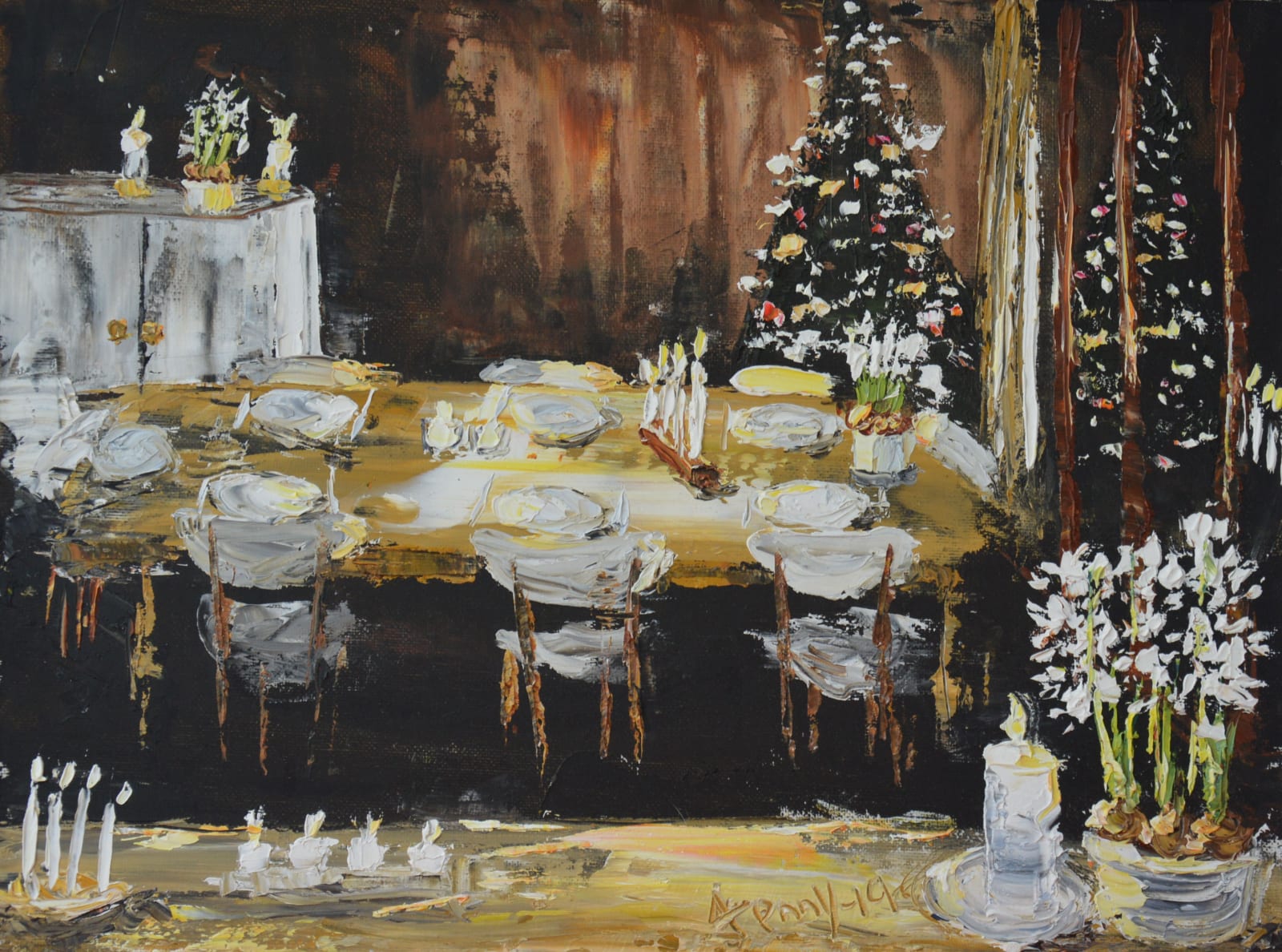 Jenny Wilson, Hyacinths Candles & Christmas