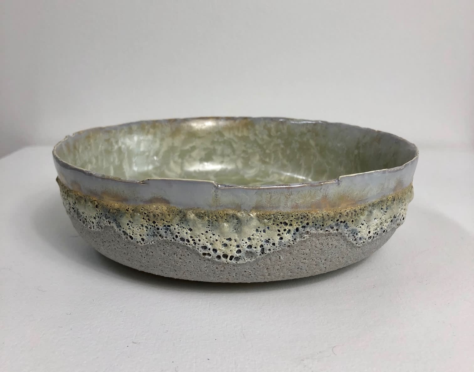 Hilary Laforce, Pearl crystal teabowl (flat), 2019