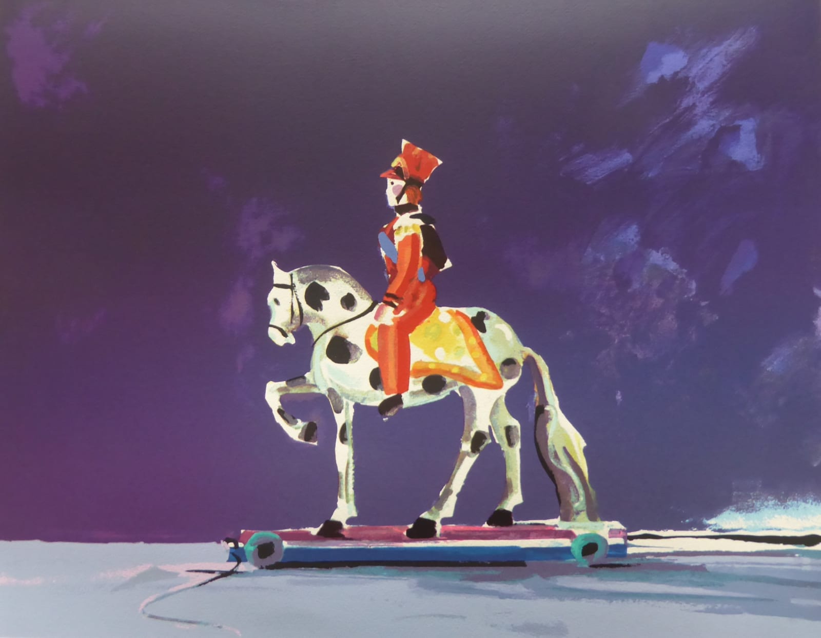 Donald Hamilton Fraser RA, Toy Hussar, 1996