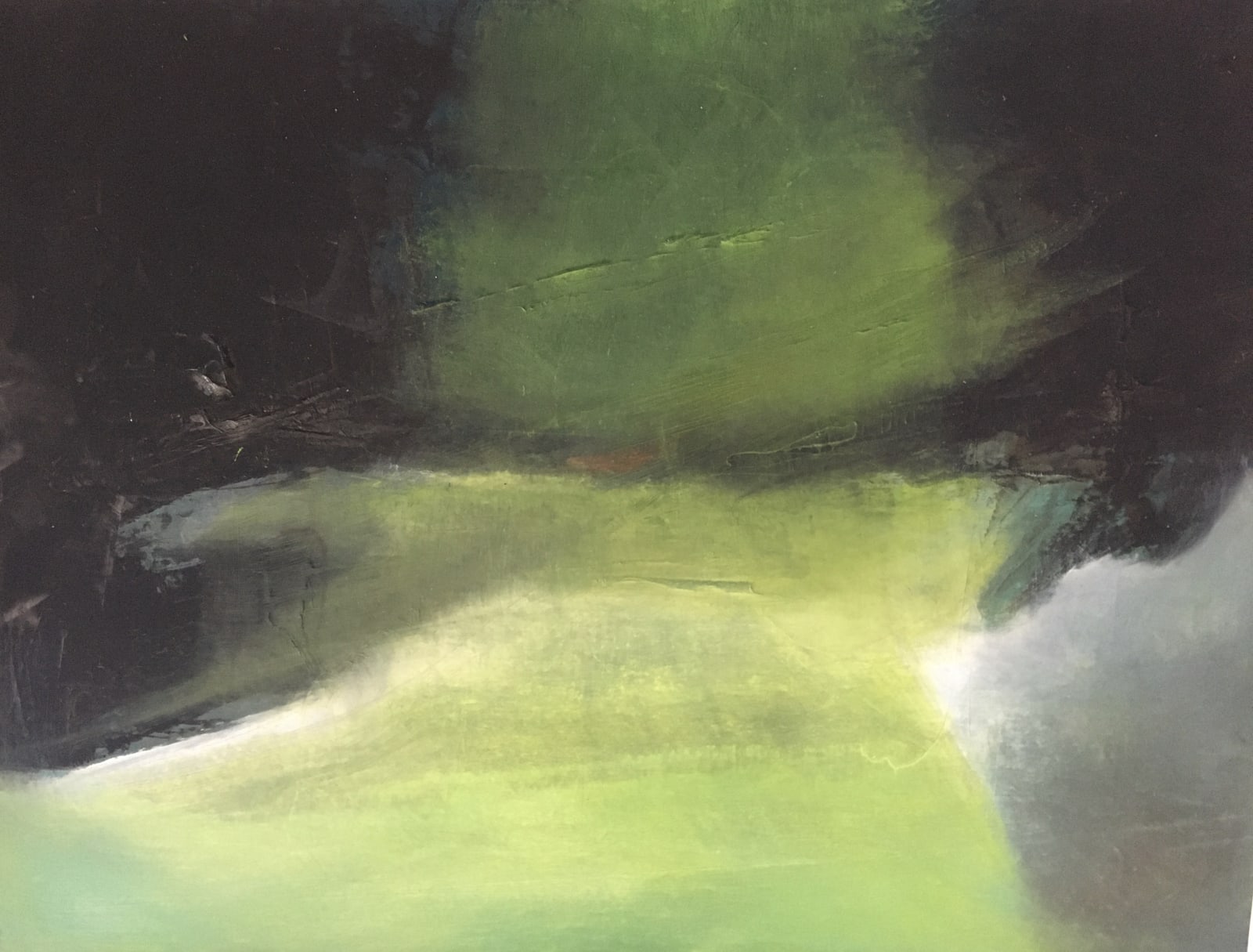 Louise Holgate , It's Getting Very Green in Somerset , 2020