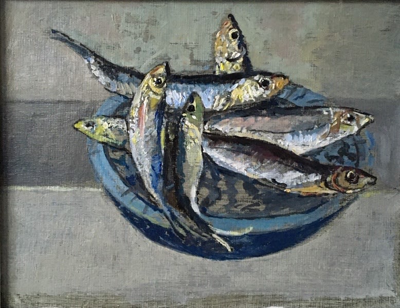 Muriel Mallows, Bowl of Fish, 2019
