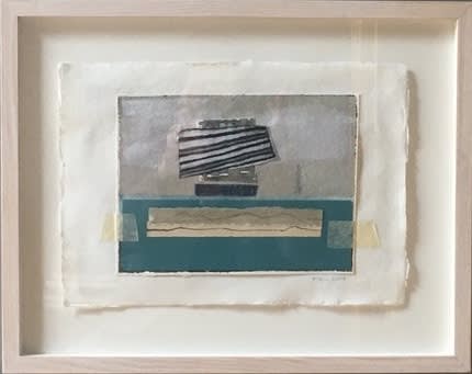Marie Boyle, Old Boat Collage, 2020