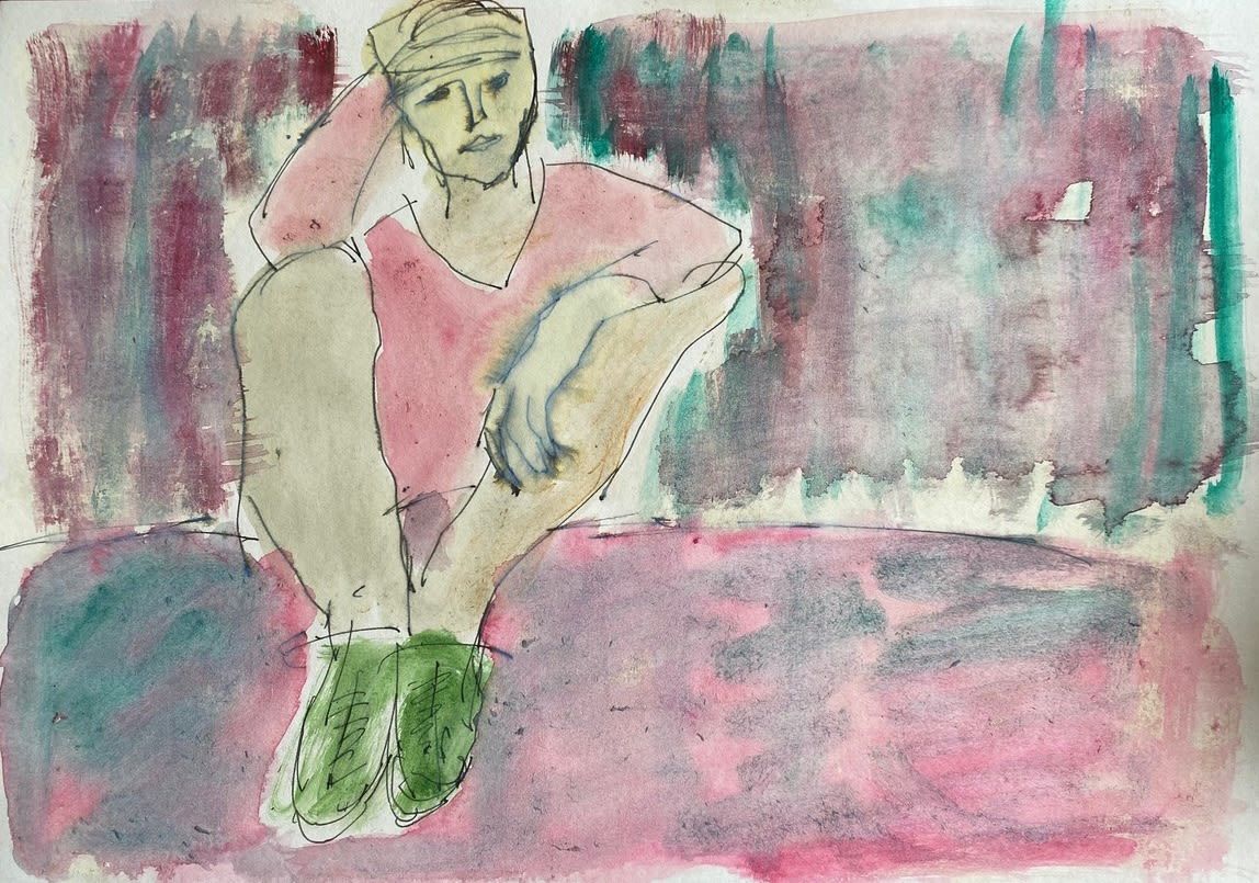 John Emanuel, Figure in Green Shoes