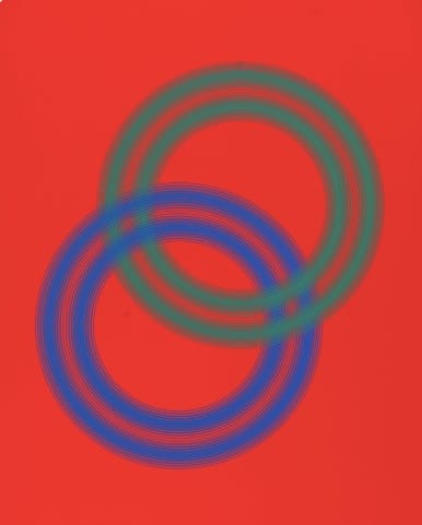 Peter Sedgley, Ring-a-rosé, 1991