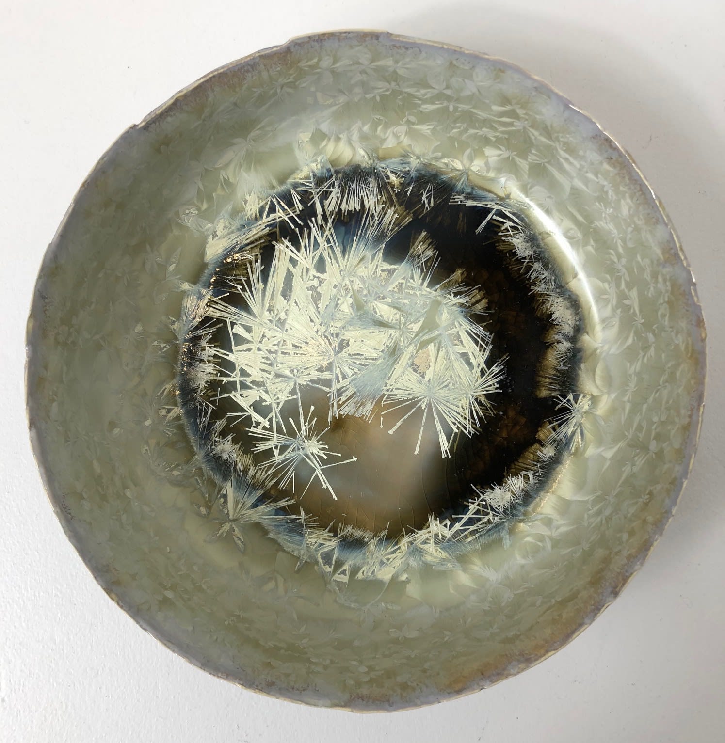 Hilary Laforce, Pearl crystal teabowl (flat), 2019