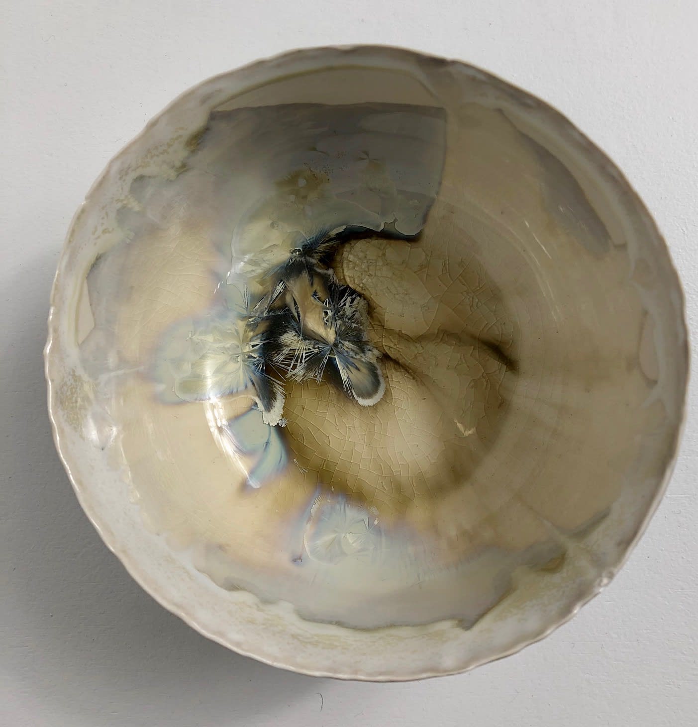 Hilary Laforce, Pearl crystal teabowl (large), 2019