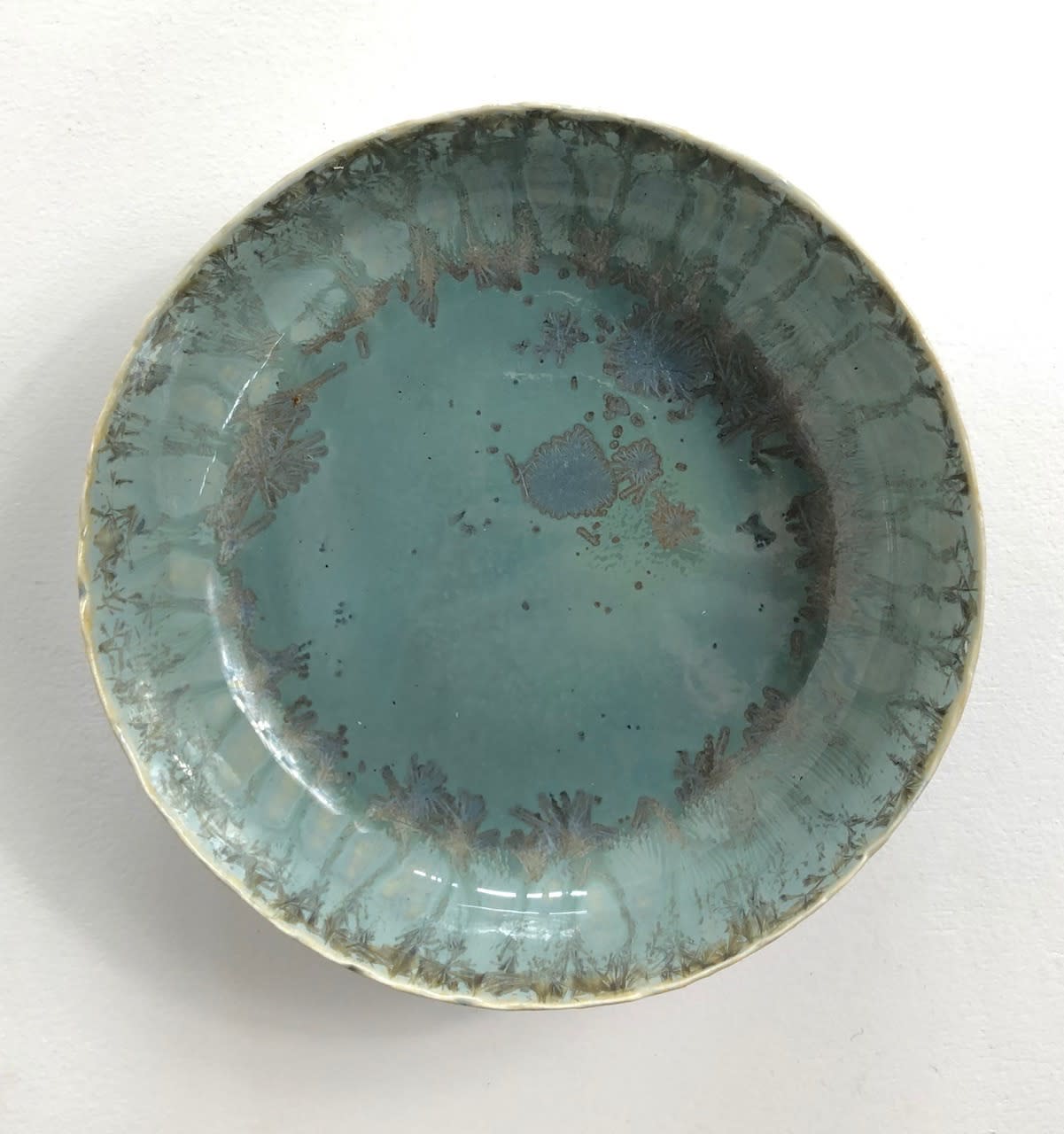 Hilary Laforce, Hare's fur teabowl (flat), 2019