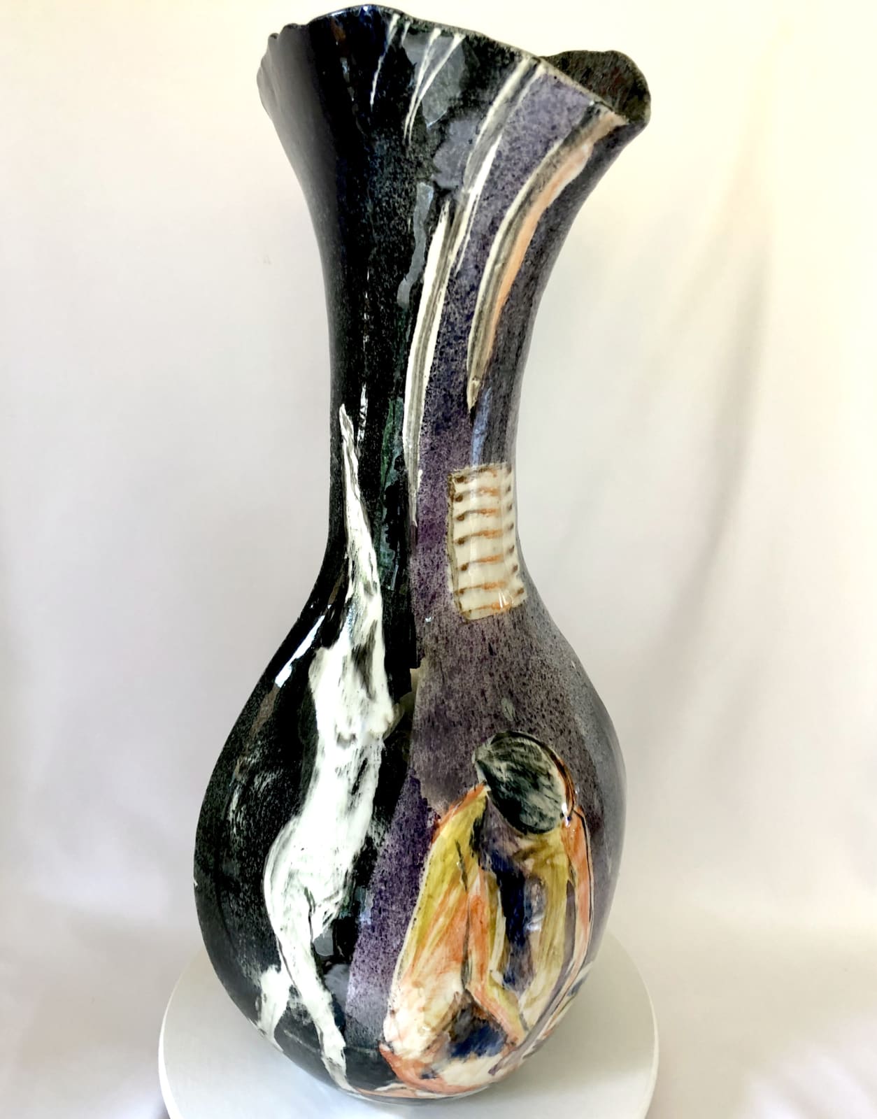 Paul Jackson, Nudes Spiral Vase , 2021