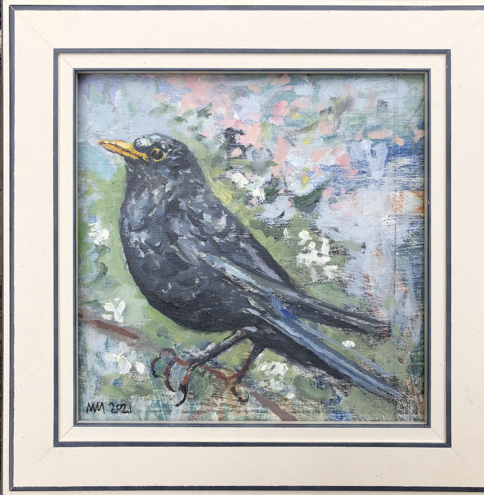 Muriel Mallows, Blackbird in the Blossom