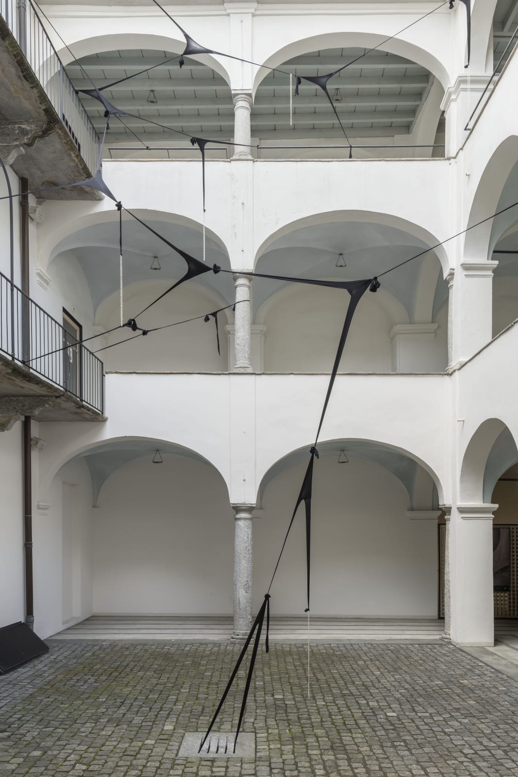 Martín Soto Climent, Installation view, La Danza del Fiume, Museo Casa Rusca, Locarno, Switzerland, 2023