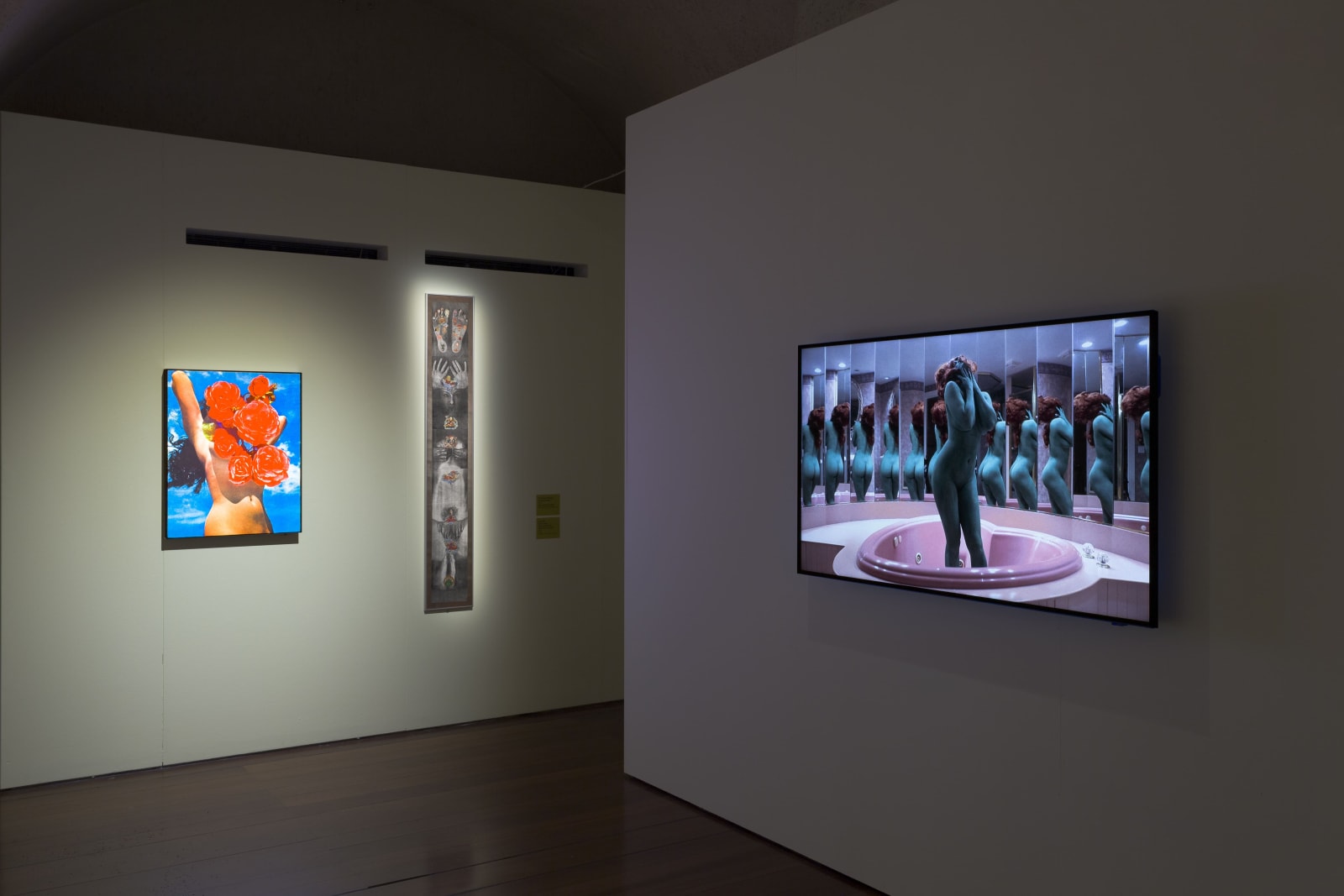 Installation view, The Horror Show!, The Somerset House, London, UK, 2022.