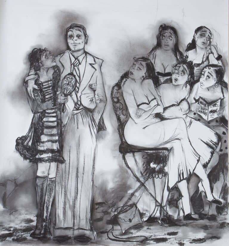 Anna Mazzotta, Echo, Narcissus and the Burning Flames, 2017