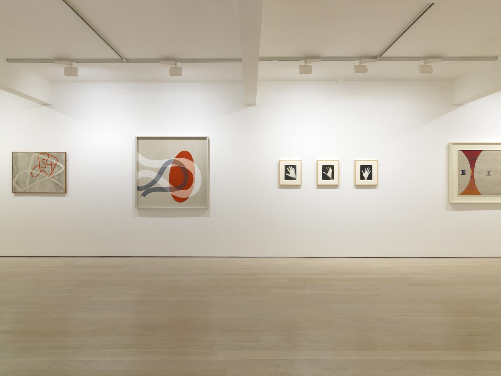 László Mohly-Nagy A New World. Installation photo, Annely Juda Fine Art, London. 2024