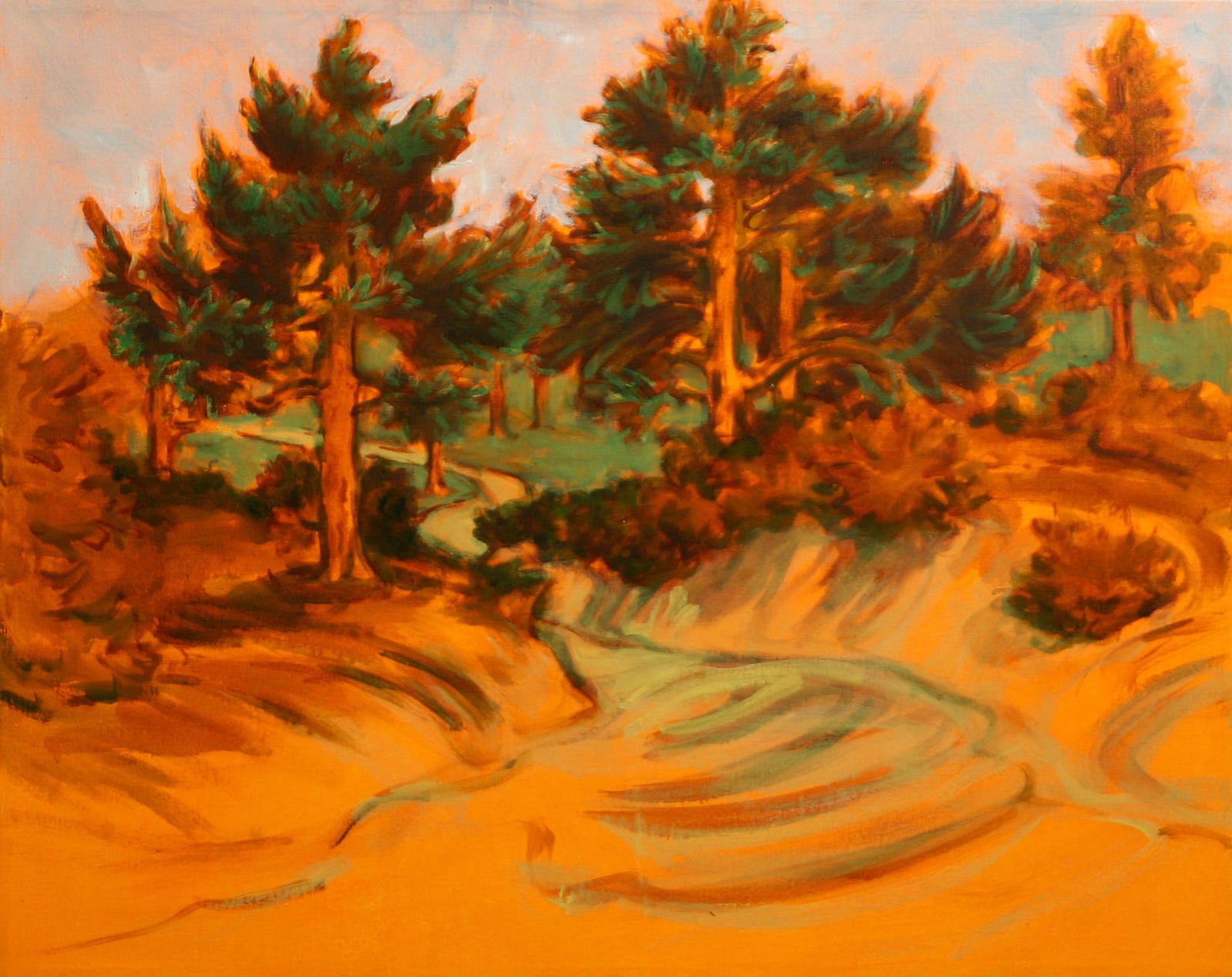 Sigrid Holmwood, Path from St George’s Hill, 2009