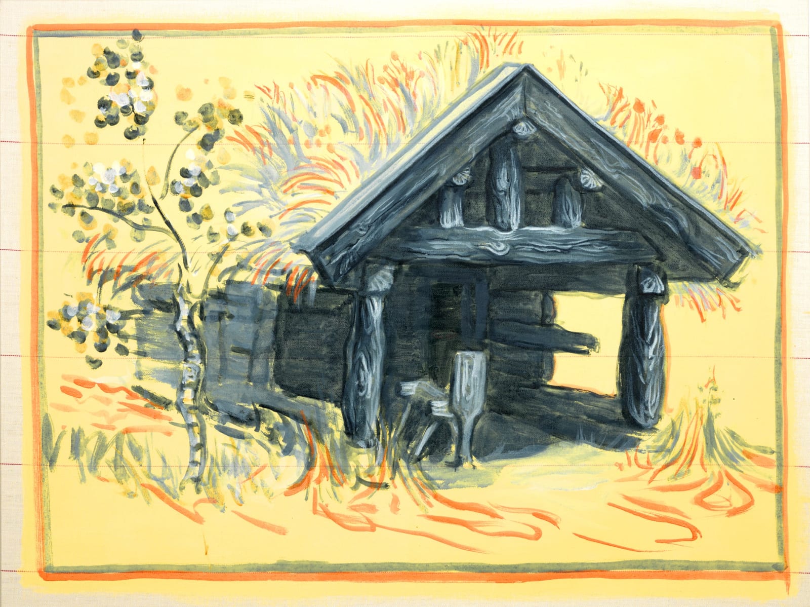 Sigrid Holmwood, Flax Kiln (Linbastu), 2013