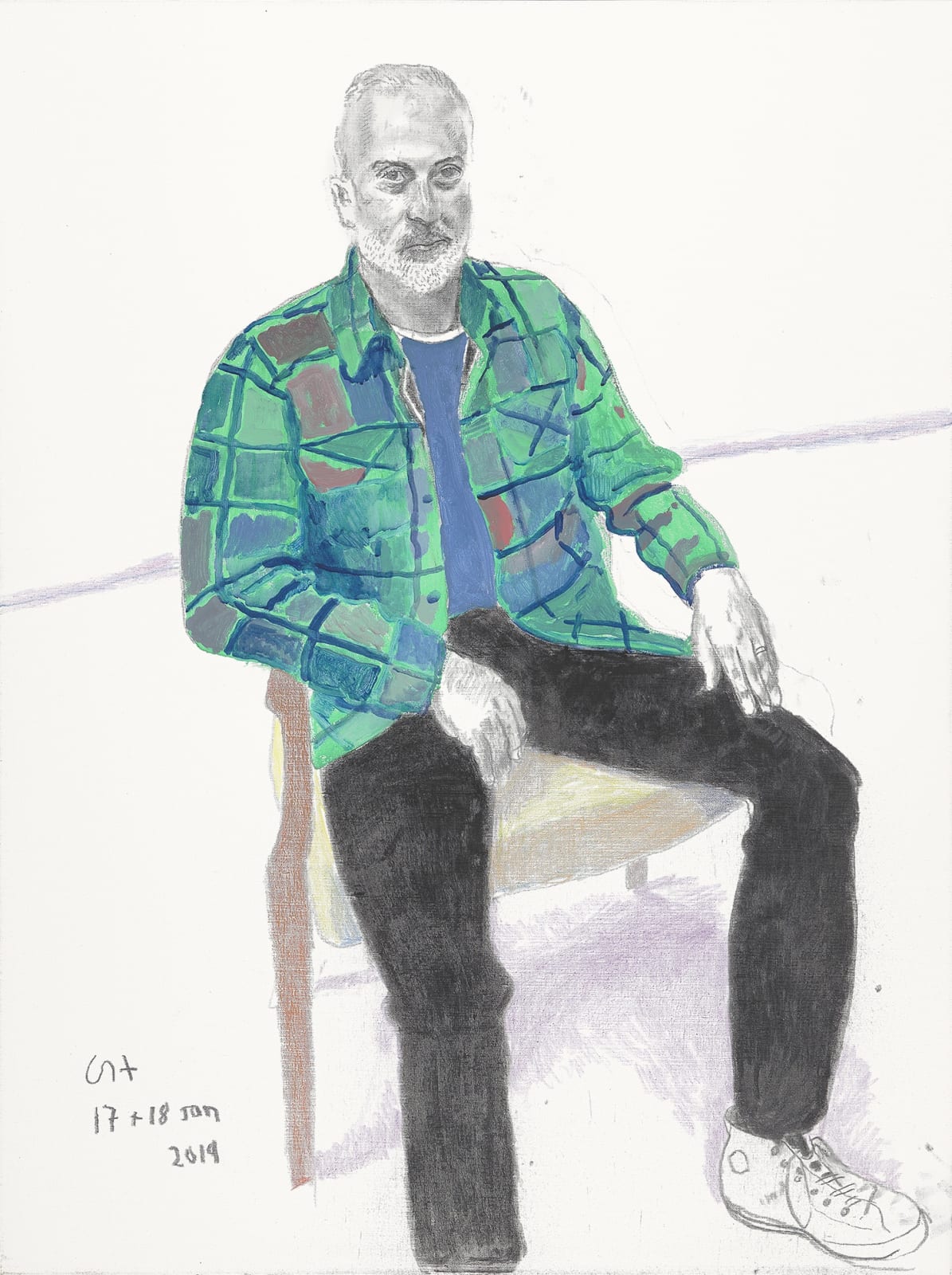 David Hockney, Sully Bonnelly, 2019