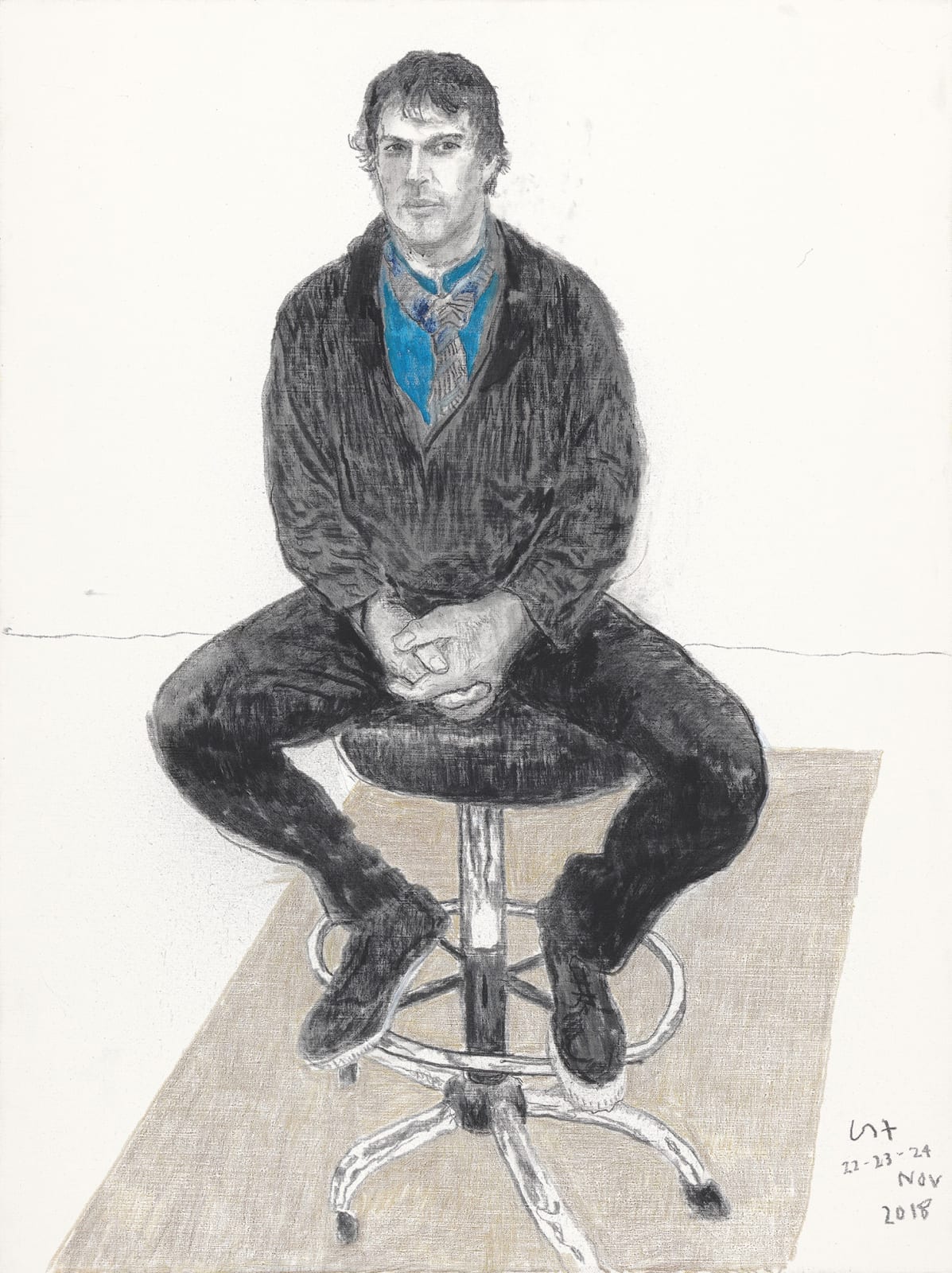 David Hockney, Jonathan Wilkinson, 2018