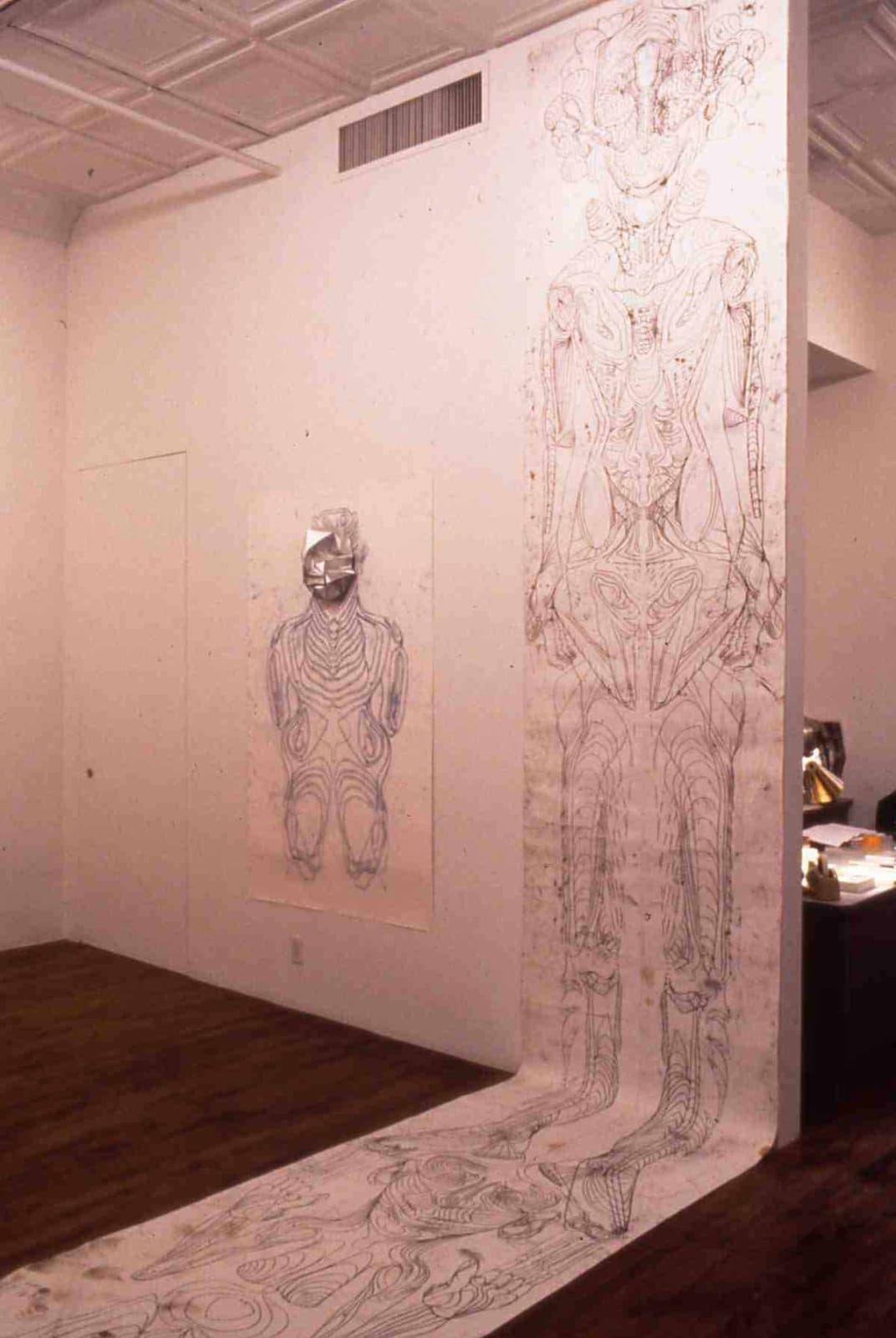 Tabwa Masks and Drawings
