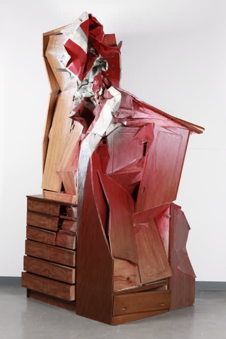 AONO FUMIAKI, MENDING, SUBSTITUTION, INCURSION, COUPLING, “Restoration of a Red Signboard Collected in Ishinomaki, Miyagi, Japan after the Great East Japan Earthquake and Tsunami” 2013