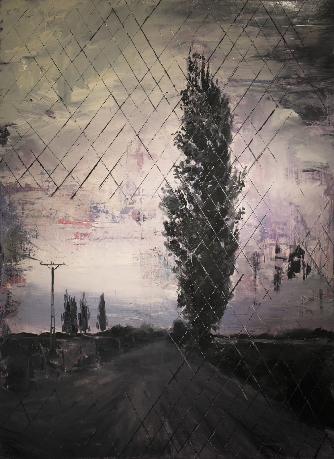 Aleph Contemporary Mircea Teleaga Untitled 153X112Cm Oil On Cotton 2019